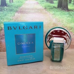 Omnia Paraiba Bvlgari for women EDT Spay 15ml.